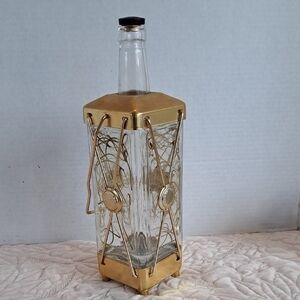 Vintage 50's or 60's Musical Decanter By Swiss Harmony